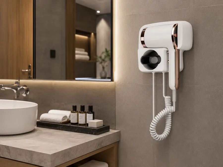 Secador de pelo para hoteles y proyectos de hospitalidad